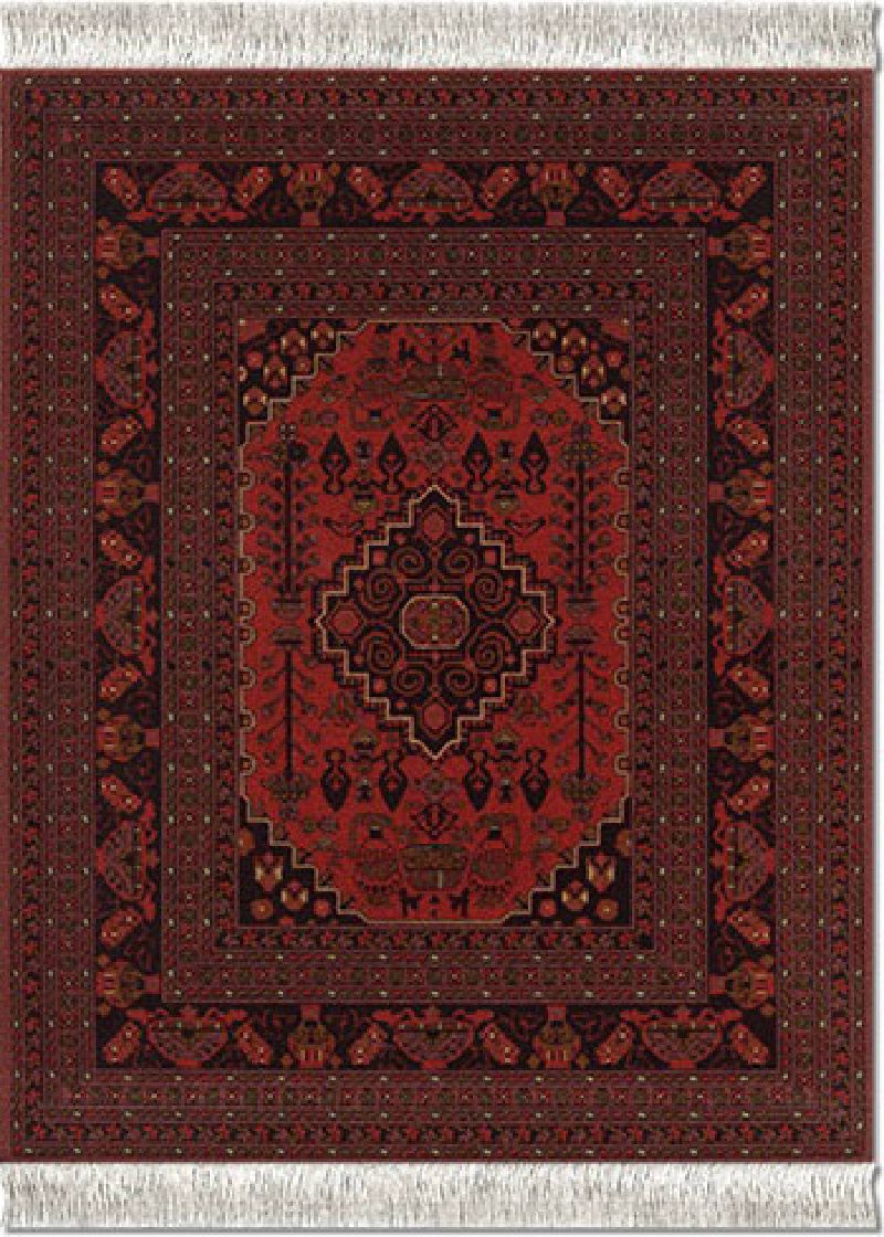 Antique-Red-Afghan